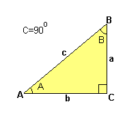 2-D right triangle