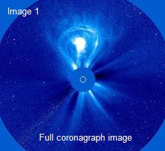 CME coronagraph image